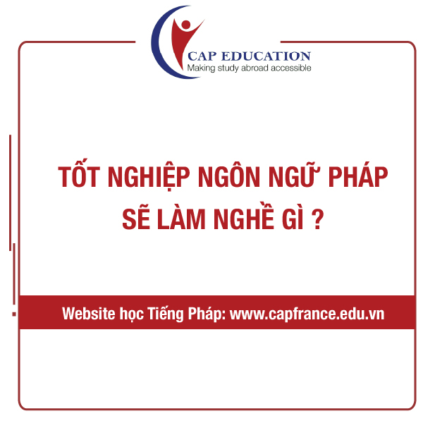 Học Tiếng Pháp Làm Nghề Gì