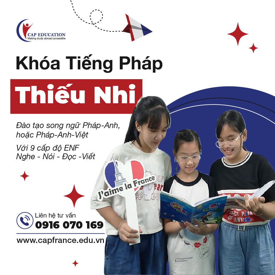 Hình ảnh Khóa Tiếng Pháp Thiếu Nhi