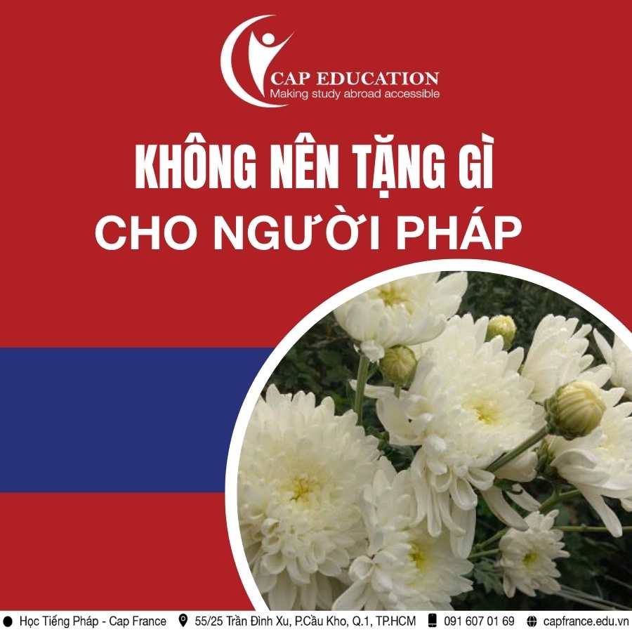 Hình ảnh minh họa Không Nên Tặng Gì Cho Người Pháp