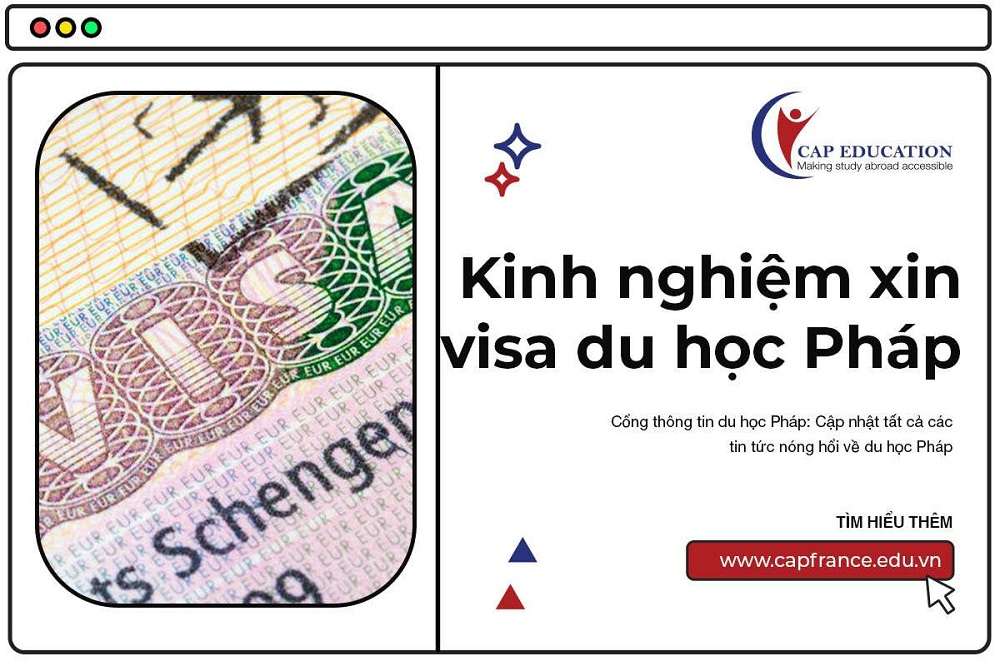 Hình ảnh minh họa Kinh Nghiệm Xin Visa Du Học Pháp