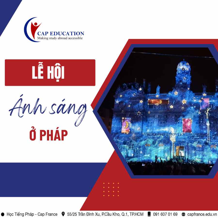 Hình ảnh minh họa Lễ Hội Ánh Sáng Ở Pháp