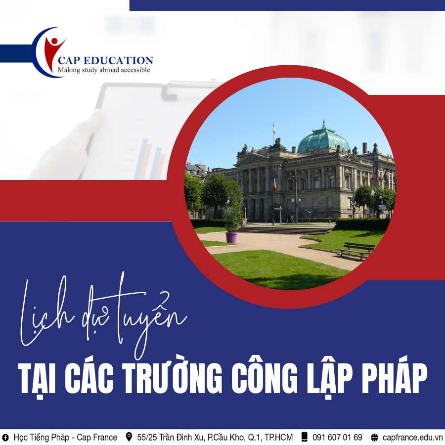 Hình ảnh minh họa Lịch Dự Tuyển Vào Các Trường Công Lập Tại Pháp Mới Nhất