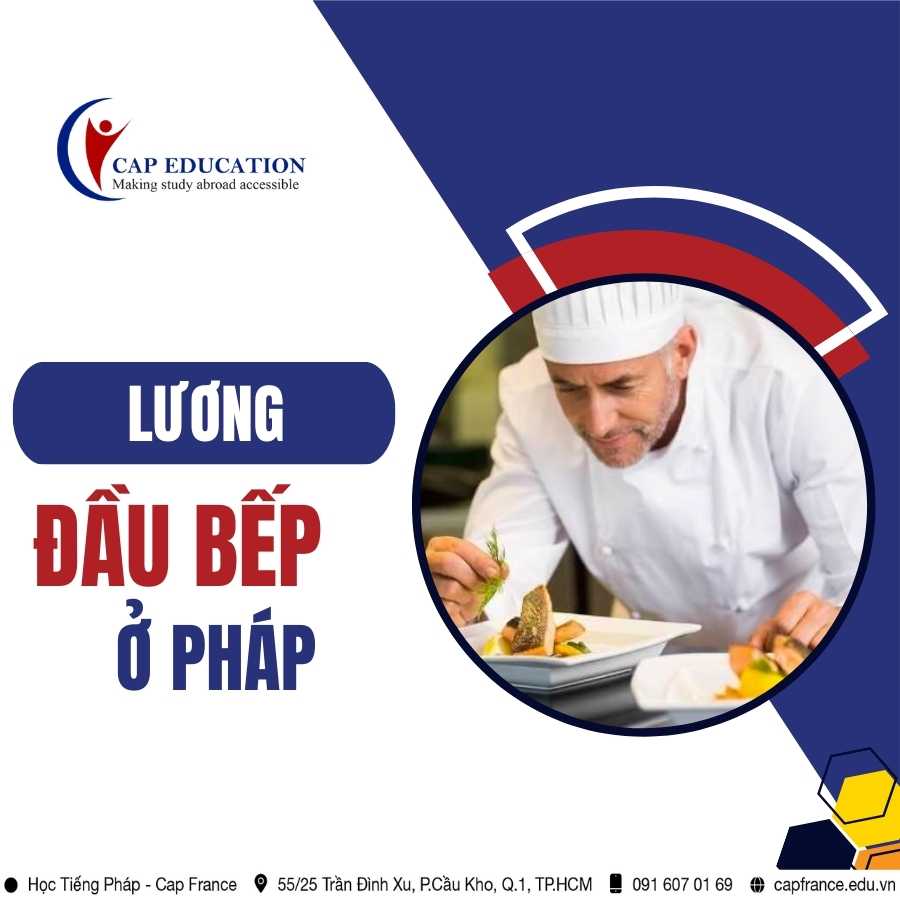 Hình ảnh minh họa Lương Đầu Bếp Ở Pháp