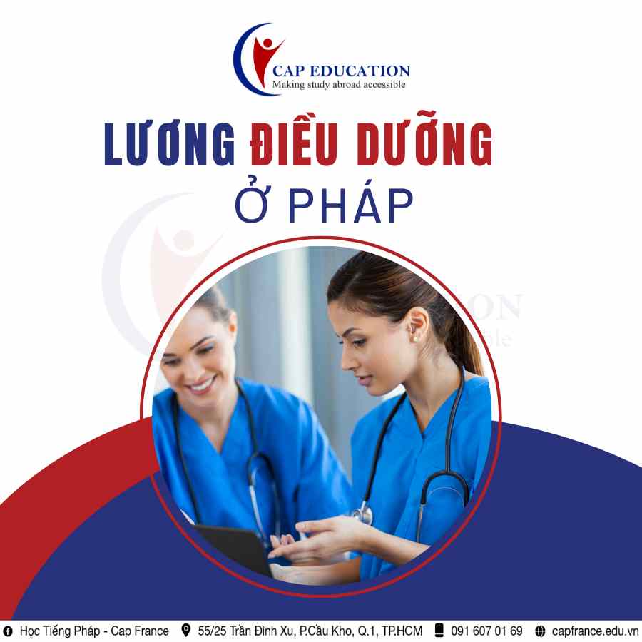 Hình ảnh minh họa Lương Điều Dưỡng Ở Pháp
