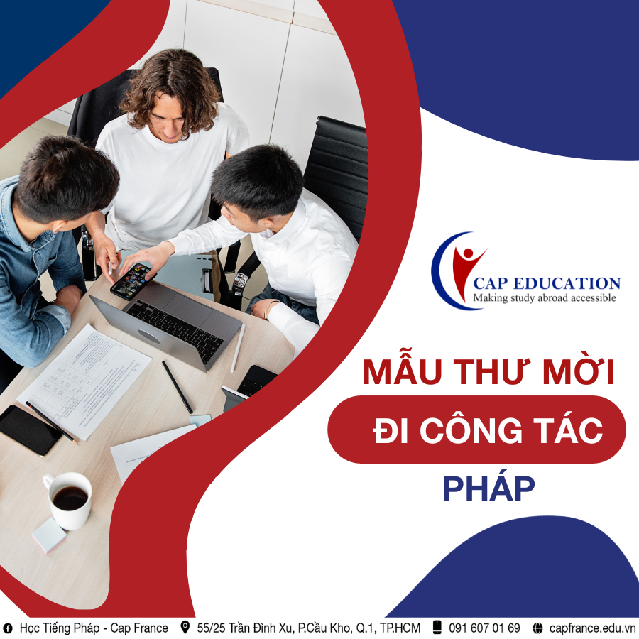 Hình ảnh minh họa Mẫu Thư Mời Đi Công Tác Pháp