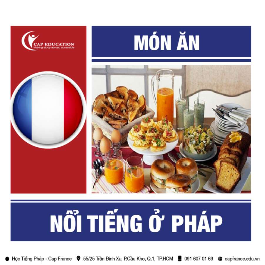 Hình ảnh minh họa Món Ăn Nổi Tiếng Ở Pháp
