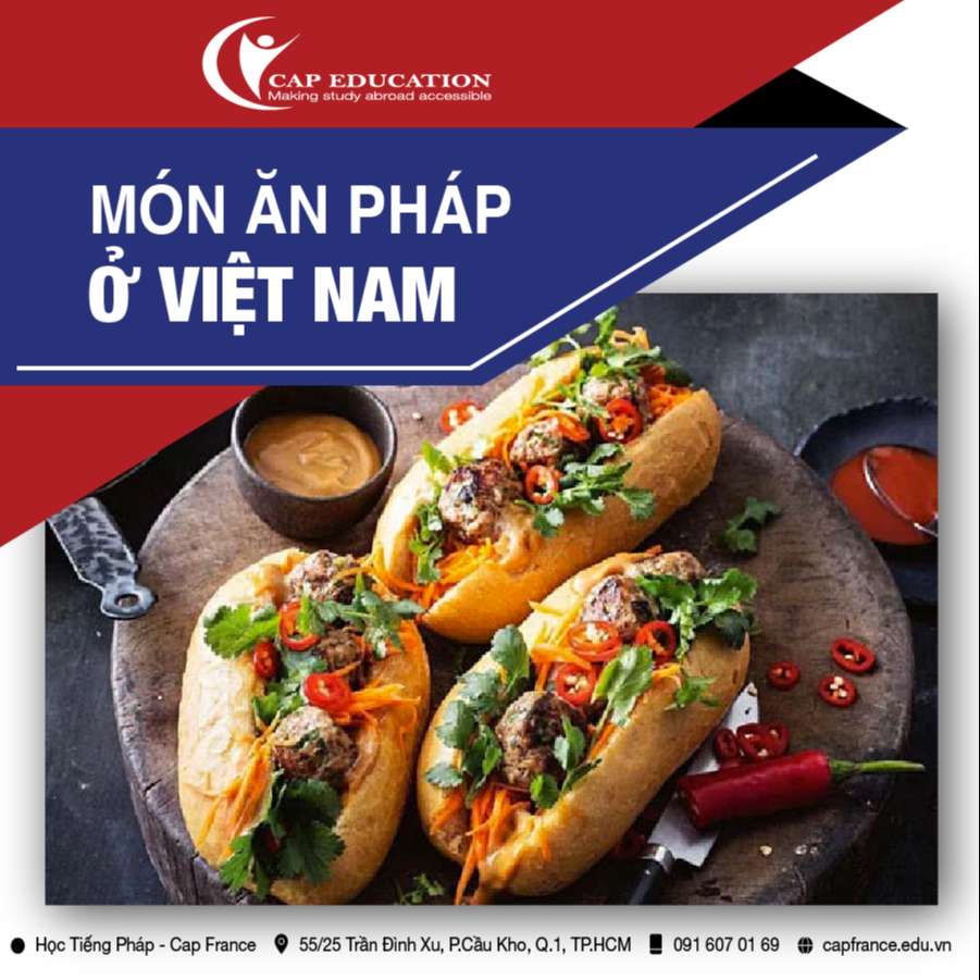 Hình ảnh minh họa Món Ăn Pháp Ở Việt Nam