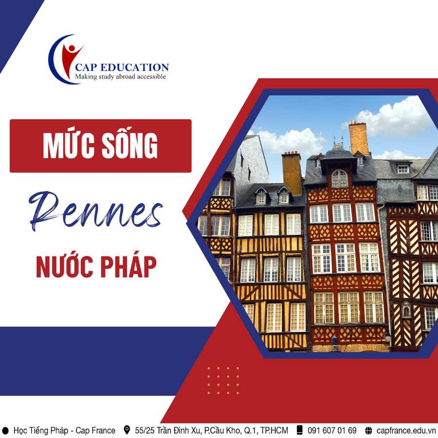 Hình ảnh minh họa Mức Sống Ở Rennes Pháp