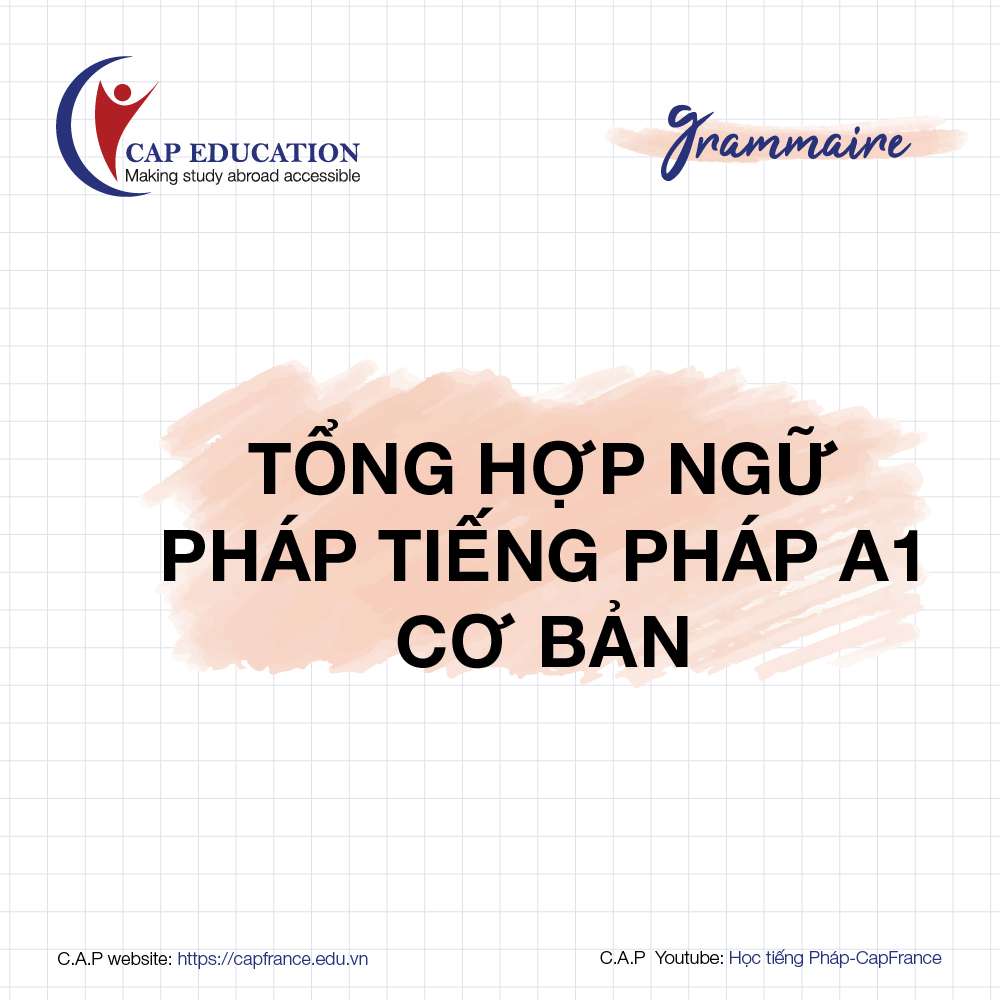 Ngữ Pháp Tiếng Pháp A1