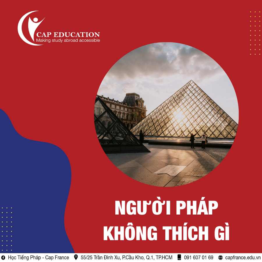 Hình ảnh minh họa Người Pháp Không Thích Gì