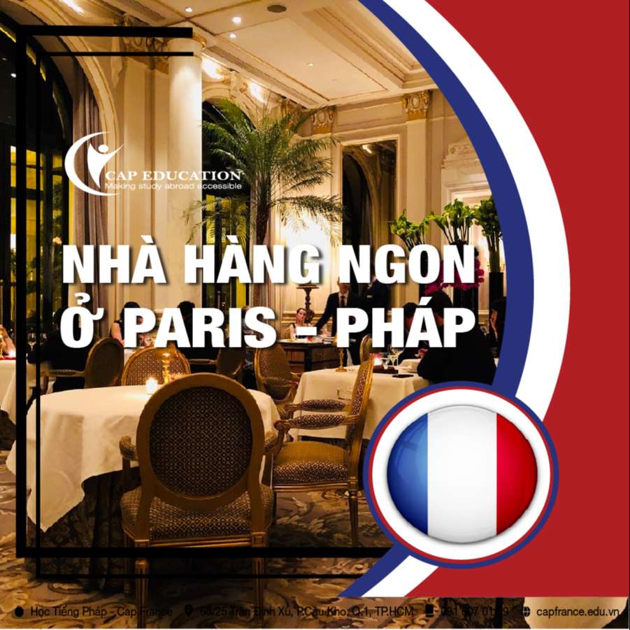Hình ảnh minh họa Nhà Hàng Ngon Tại Paris