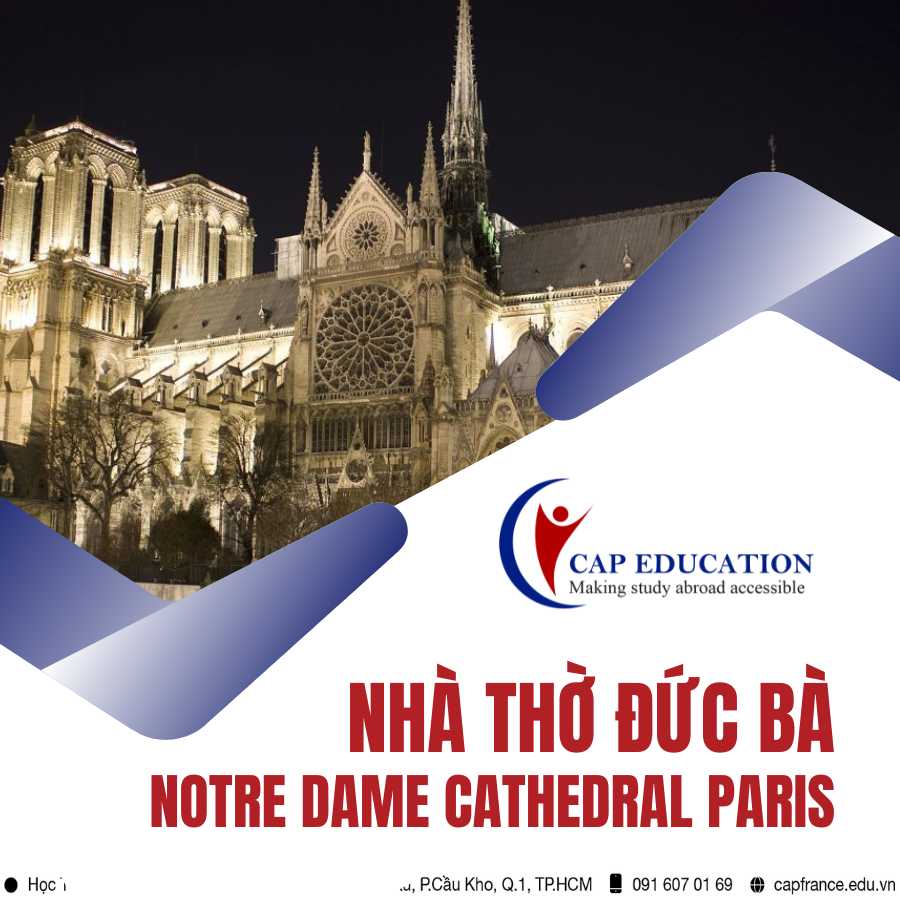 Hình ảnh minh họa Nhà Thờ Đức Bà Paris (Notre Dame Cathedral Paris)