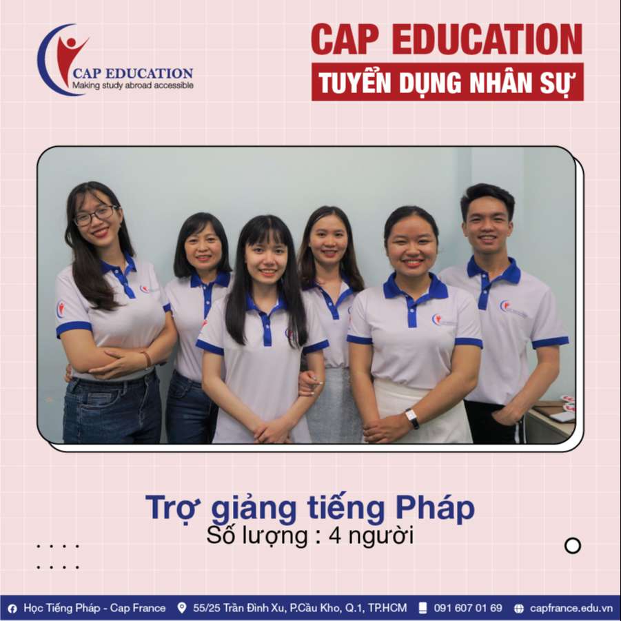 Nhân Viên Trợ Giảng Tiếng Pháp