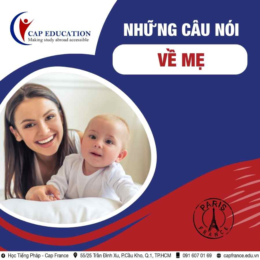 Những Câu Nói Tiếng Pháp Về Mẹ