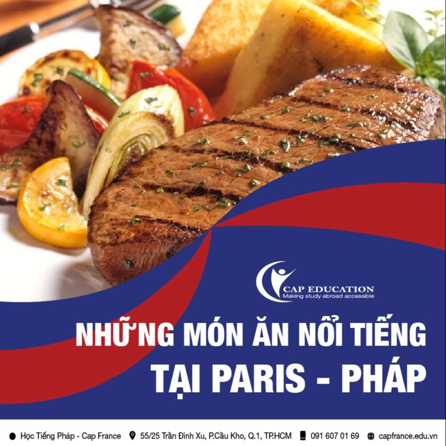 Hình ảnh minh họa Những Món Ăn Nổi Tiếng Ở Paris