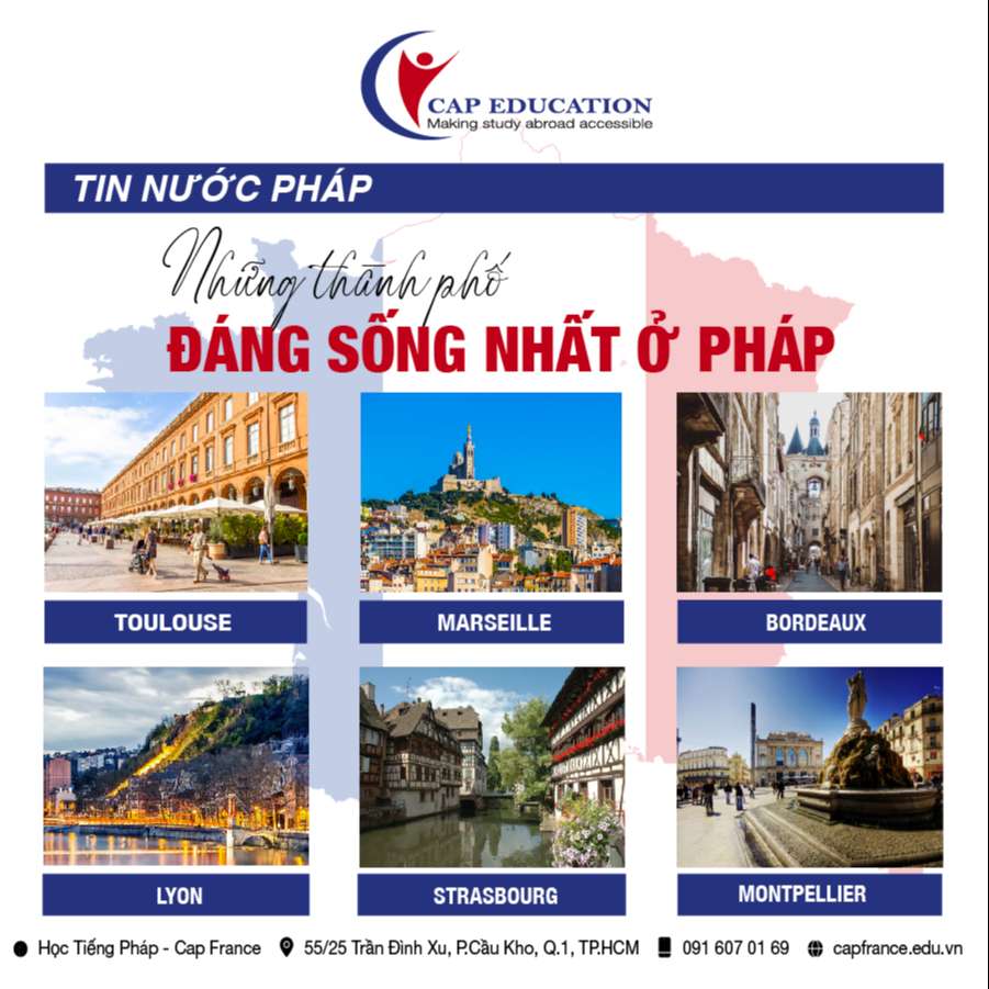 Hình ảnh minh họa Những Thành Phố Đáng Sống Nhất Ở Pháp