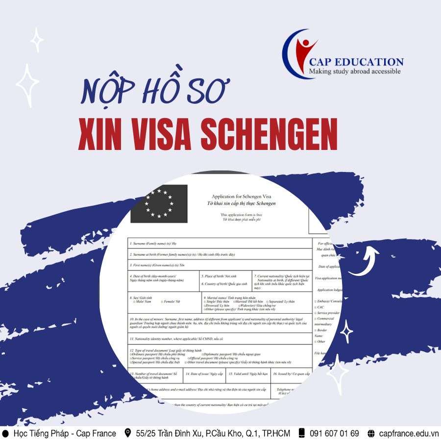 Hình ảnh minh họa Nộp Hồ Sơ Xin Visa Schengen
