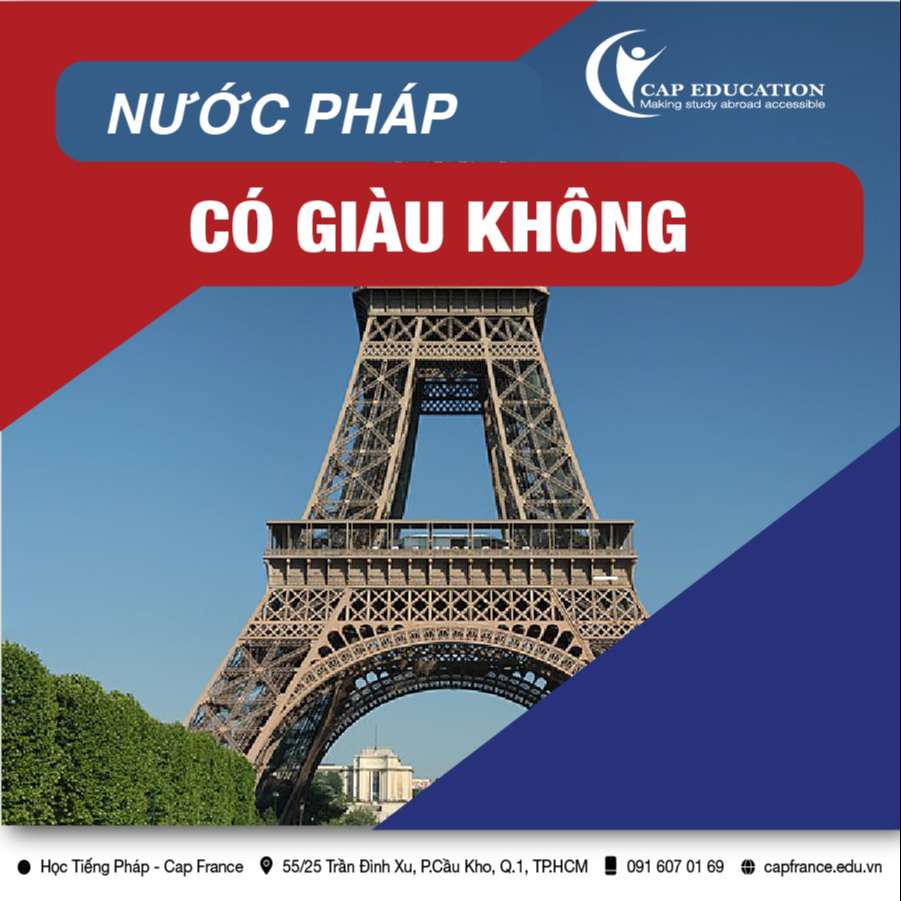 Hình ảnh minh họa Nước Pháp Có Giàu Không