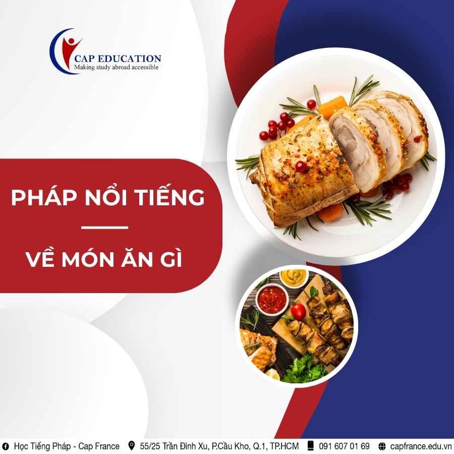 Hình ảnh minh họa Nước Pháp Nổi Tiếng Về Món Ăn Gì