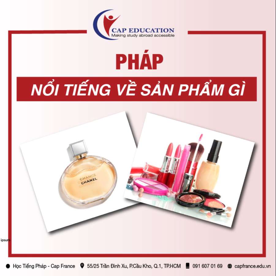 Hình ảnh minh họa Pháp Nổi Tiếng Về Sản Phẩm Gì