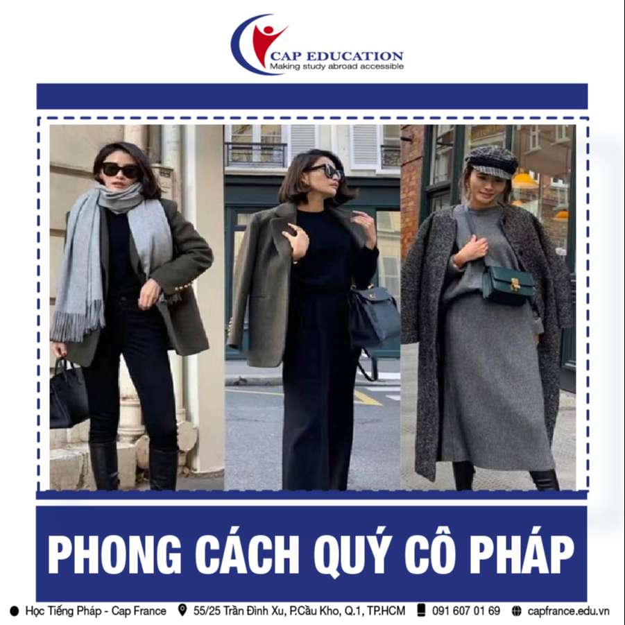 Hình ảnh minh họa Phong Cách Quý Cô Pháp