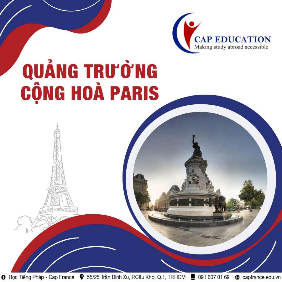 Hình ảnh minh họa Quảng Trường Cộng Hòa Paris