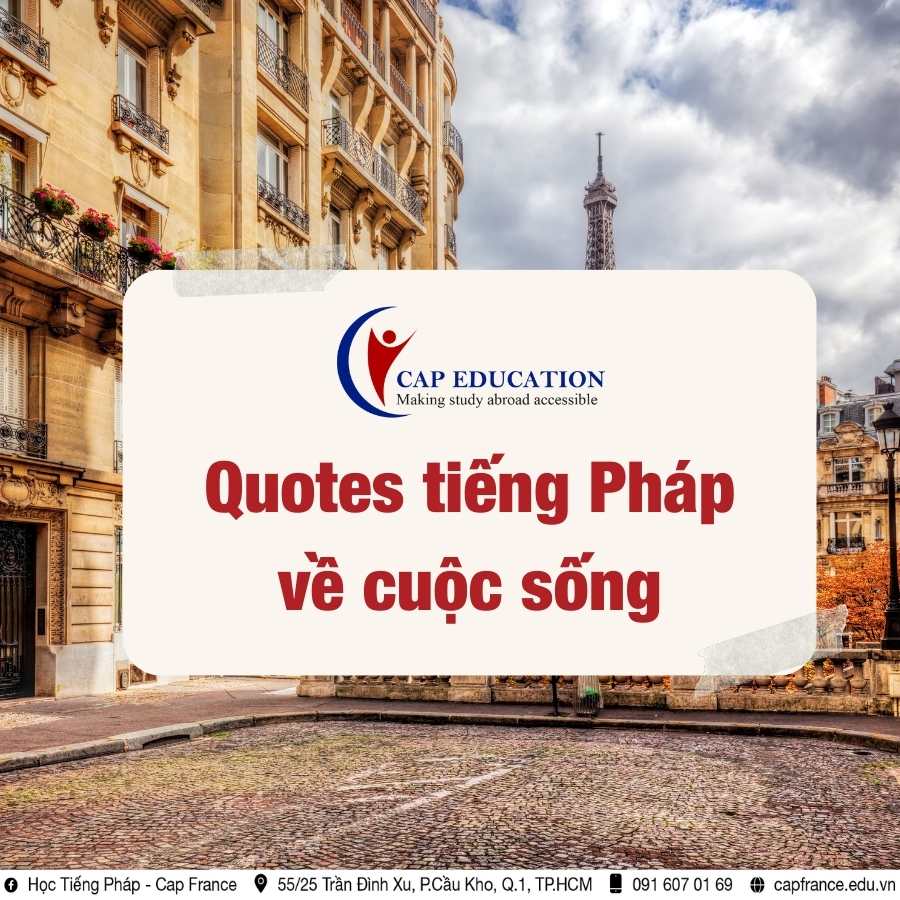 Quotes Tiếng Pháp Về Cuộc Sống