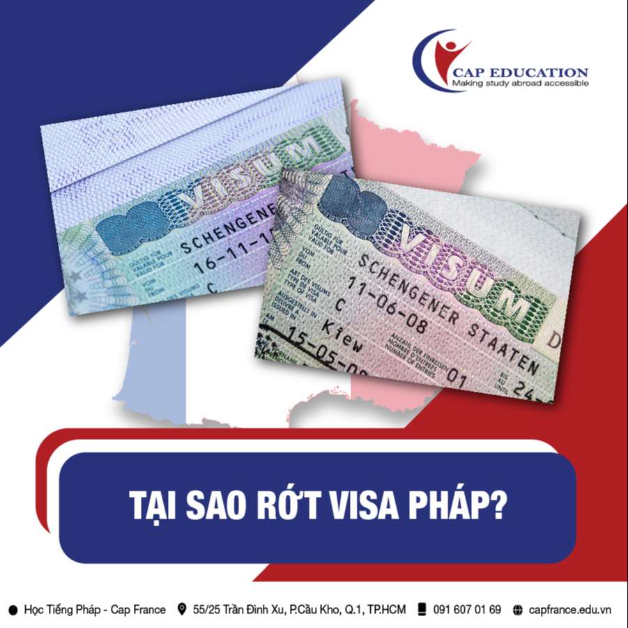 Hình ảnh minh họa Rớt Visa Pháp Tại Sao
