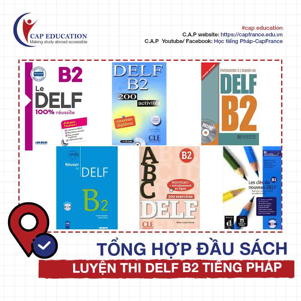 Sách Luyện Thi DELF B2 Tốt Nhất Hiện Nay