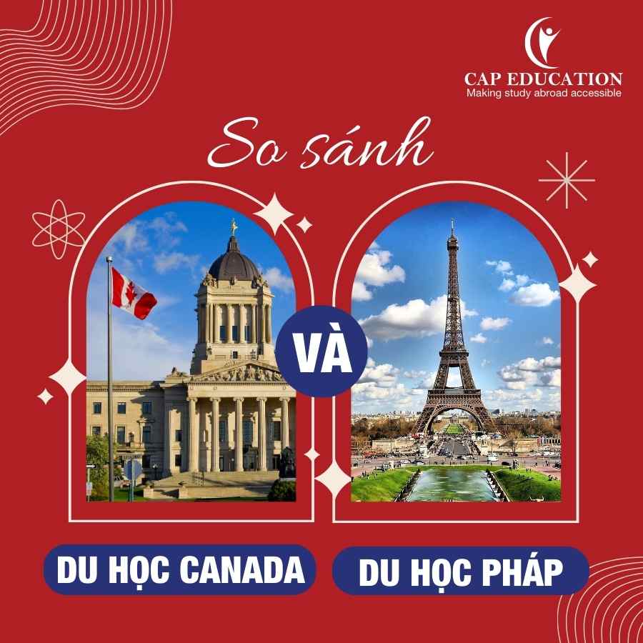 Hình ảnh minh họa So Sánh Du Học Canada Và Du Học Pháp