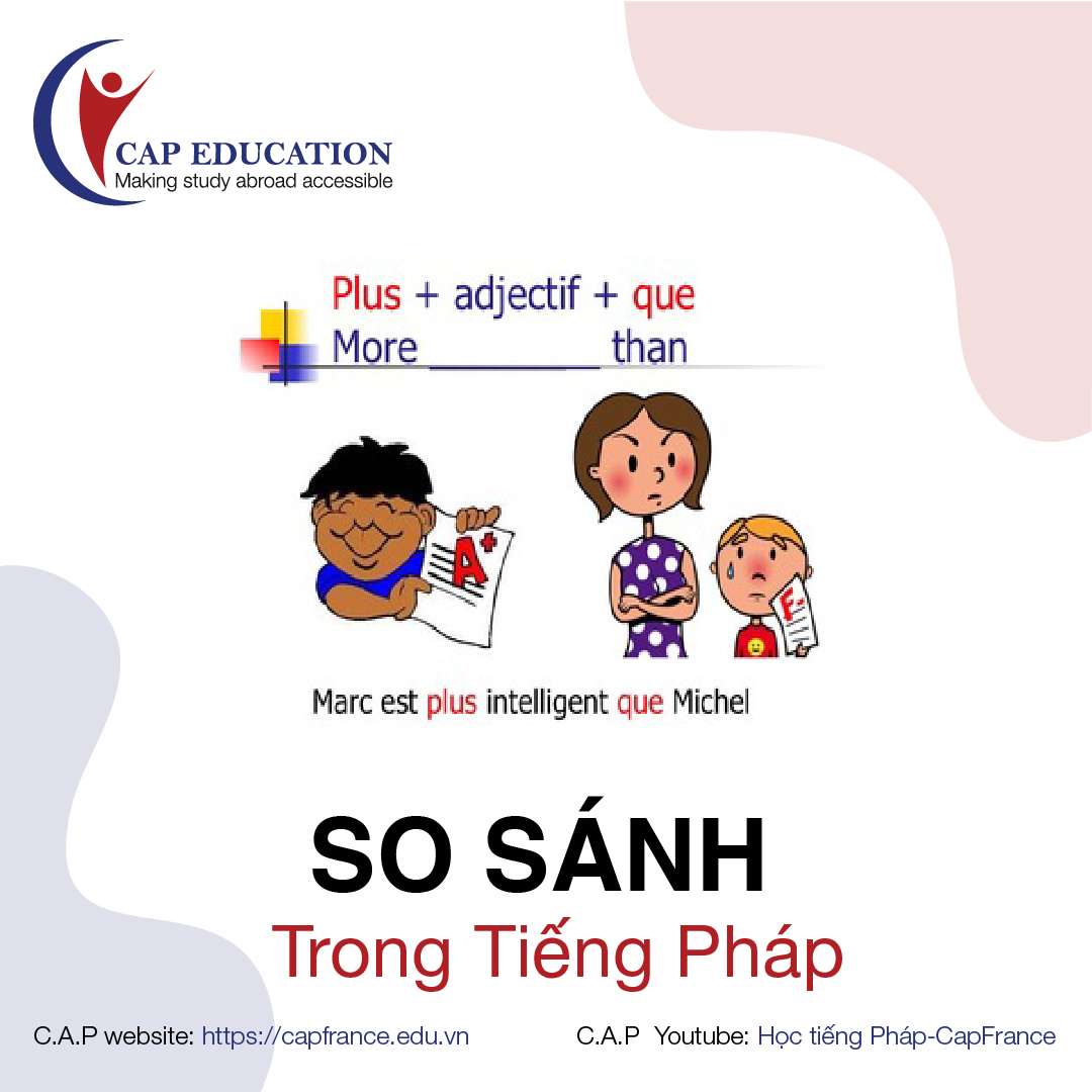 So Sánh Trong Tiếng Pháp