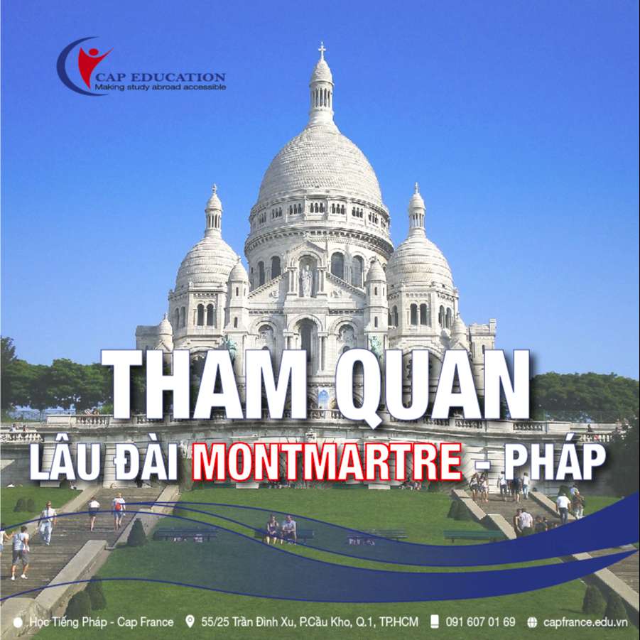 Hình ảnh minh họa Tham Quan Đồi Montmartre Ở Pháp