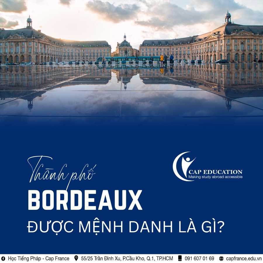 Hình ảnh minh họa Thành Phố Bordeaux Được Mệnh Danh Là Gì?
