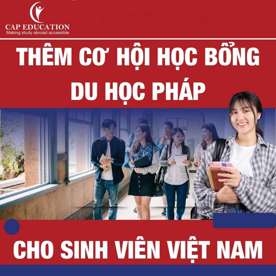 Hình ảnh minh họa Thêm Cơ Hội Học Bổng Du Học Pháp Cho Sinh Viên Việt Nam
