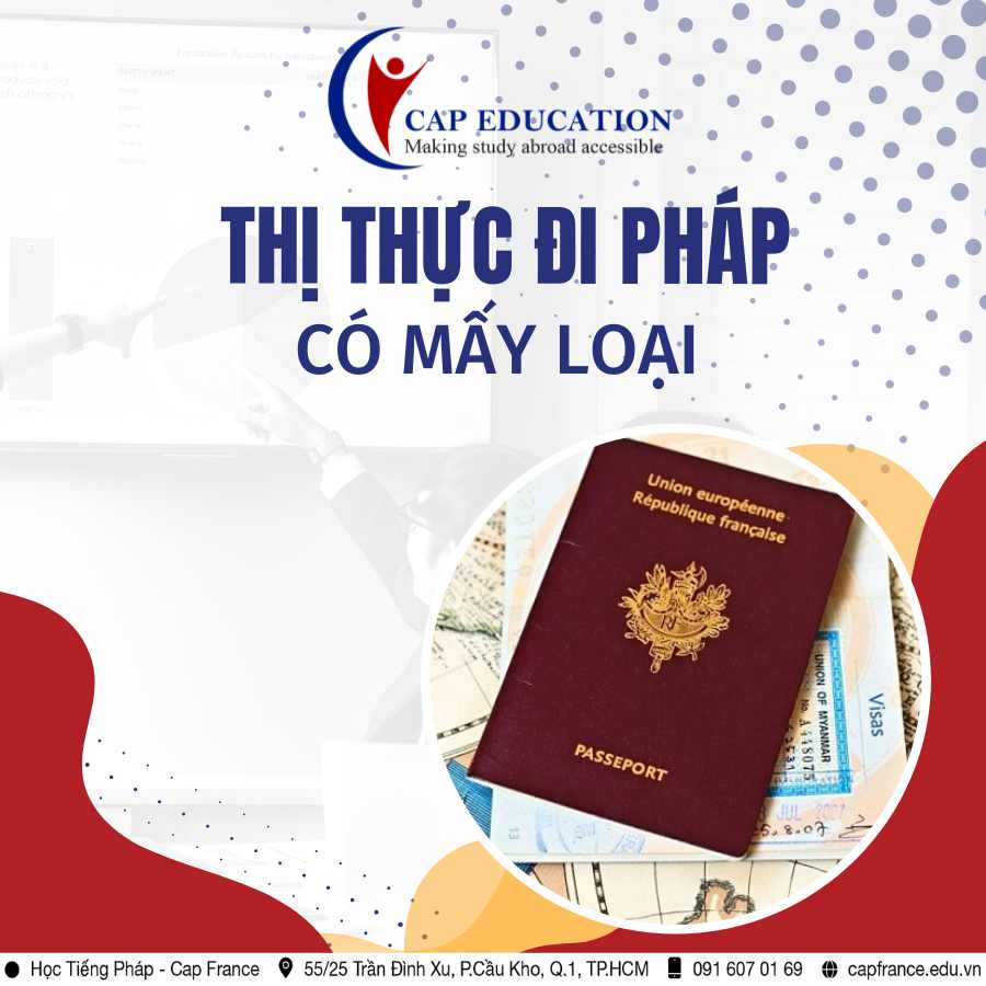 Hình ảnh minh họa Thị Thực Đi Pháp Có Mấy Loại
