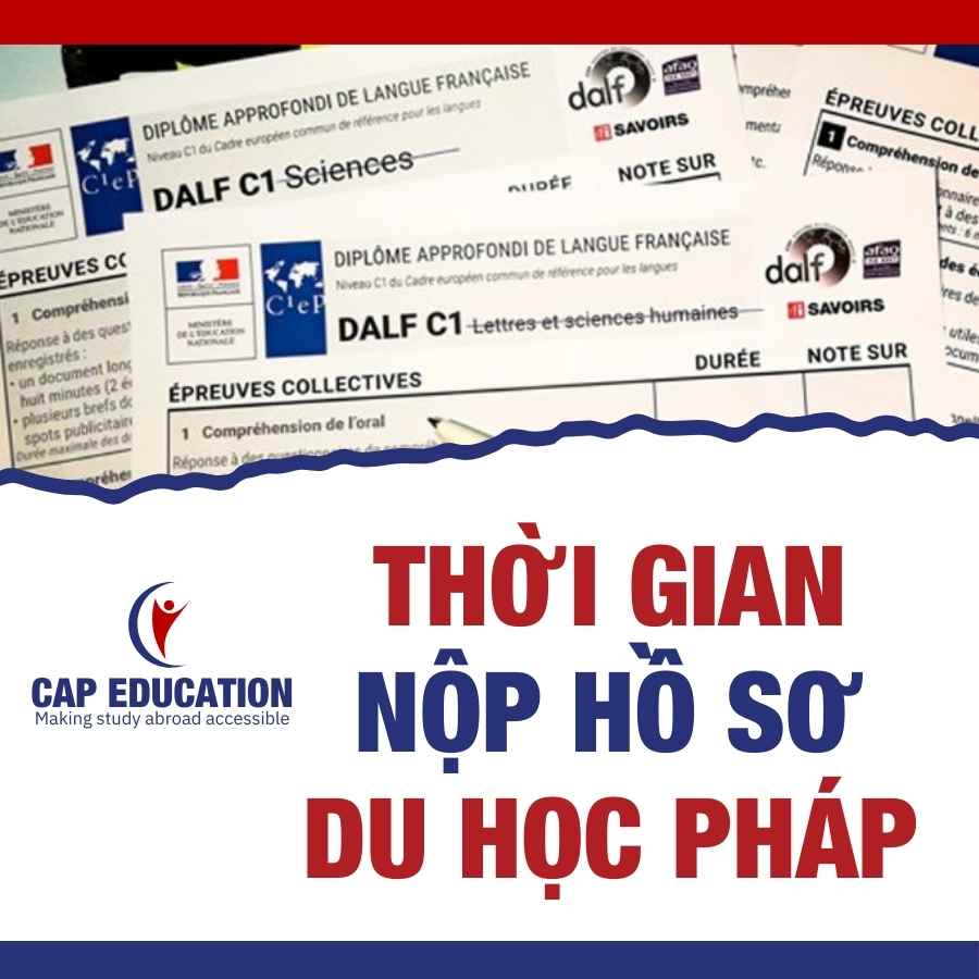 Hình ảnh minh họa Thời Gian Nộp Hồ Sơ Du Học Pháp