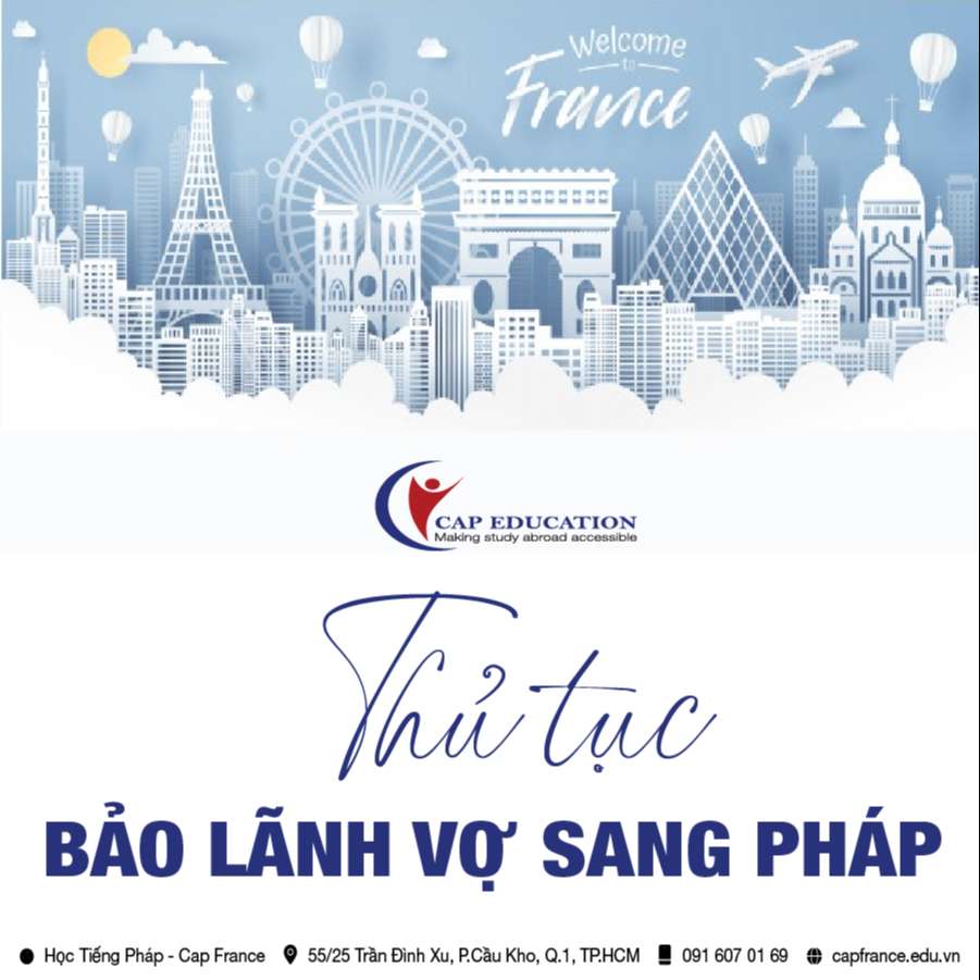 Hình ảnh minh họa Thủ Tục Bảo Lãnh Vợ Sang Pháp