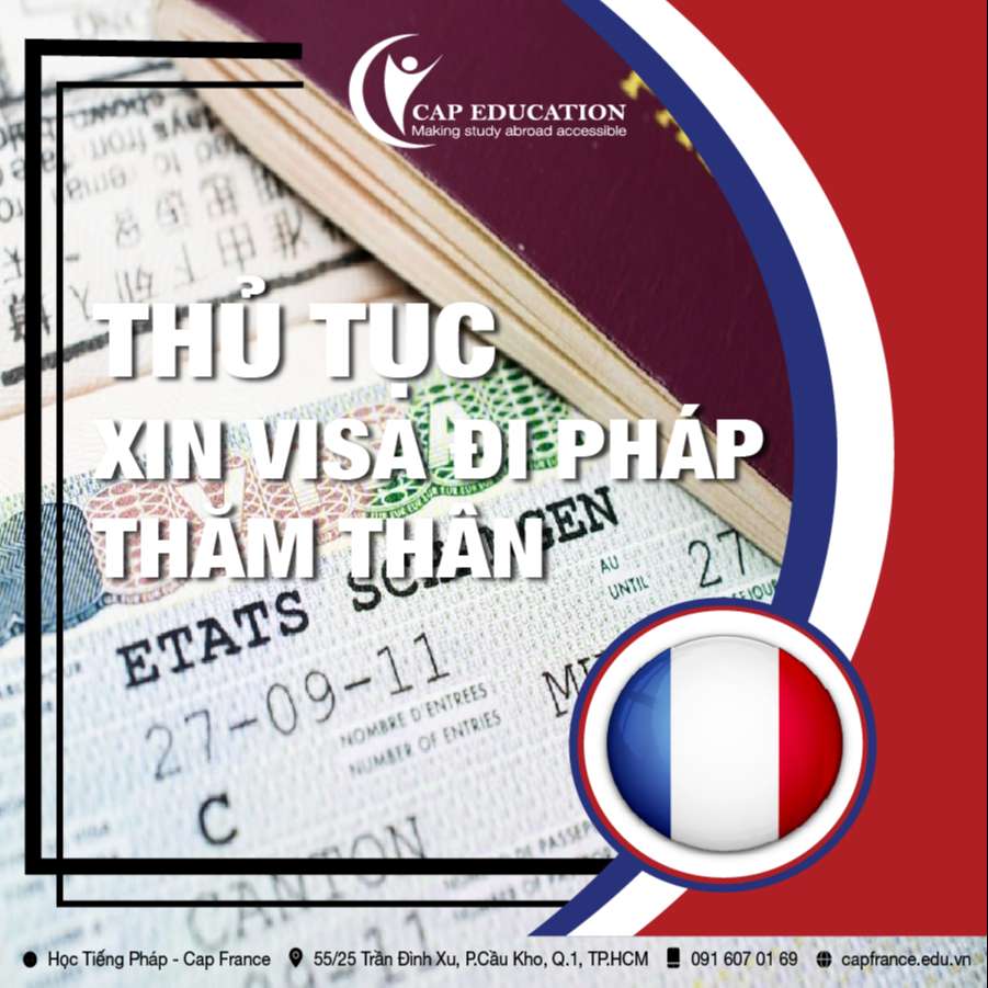 Hình ảnh minh họa Thủ Tục Xin Visa Đi Pháp Thăm Thân