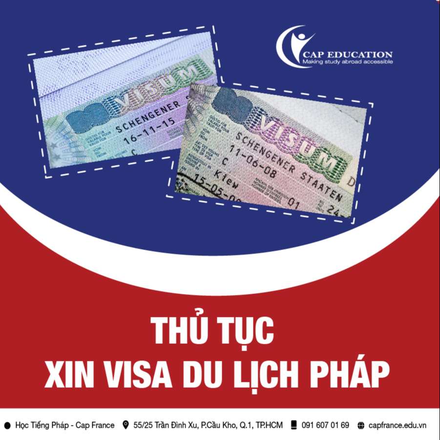 Hình ảnh minh họa Thủ Tục Xin Visa Du Lịch Pháp