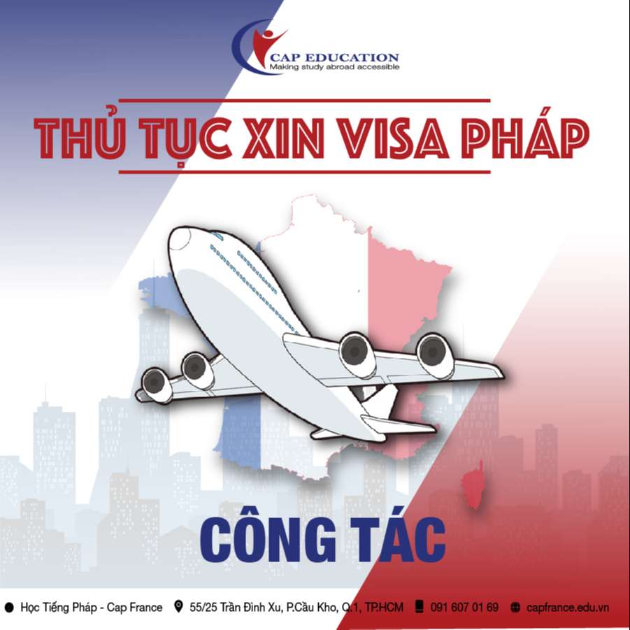 Hình ảnh minh họa Thủ Tục Xin Visa Pháp Công Tác