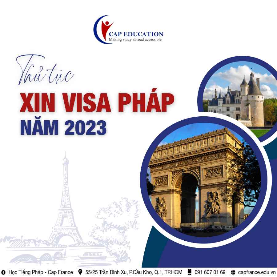 Hình ảnh minh họa Thủ Tục Xin Visa Pháp 2023