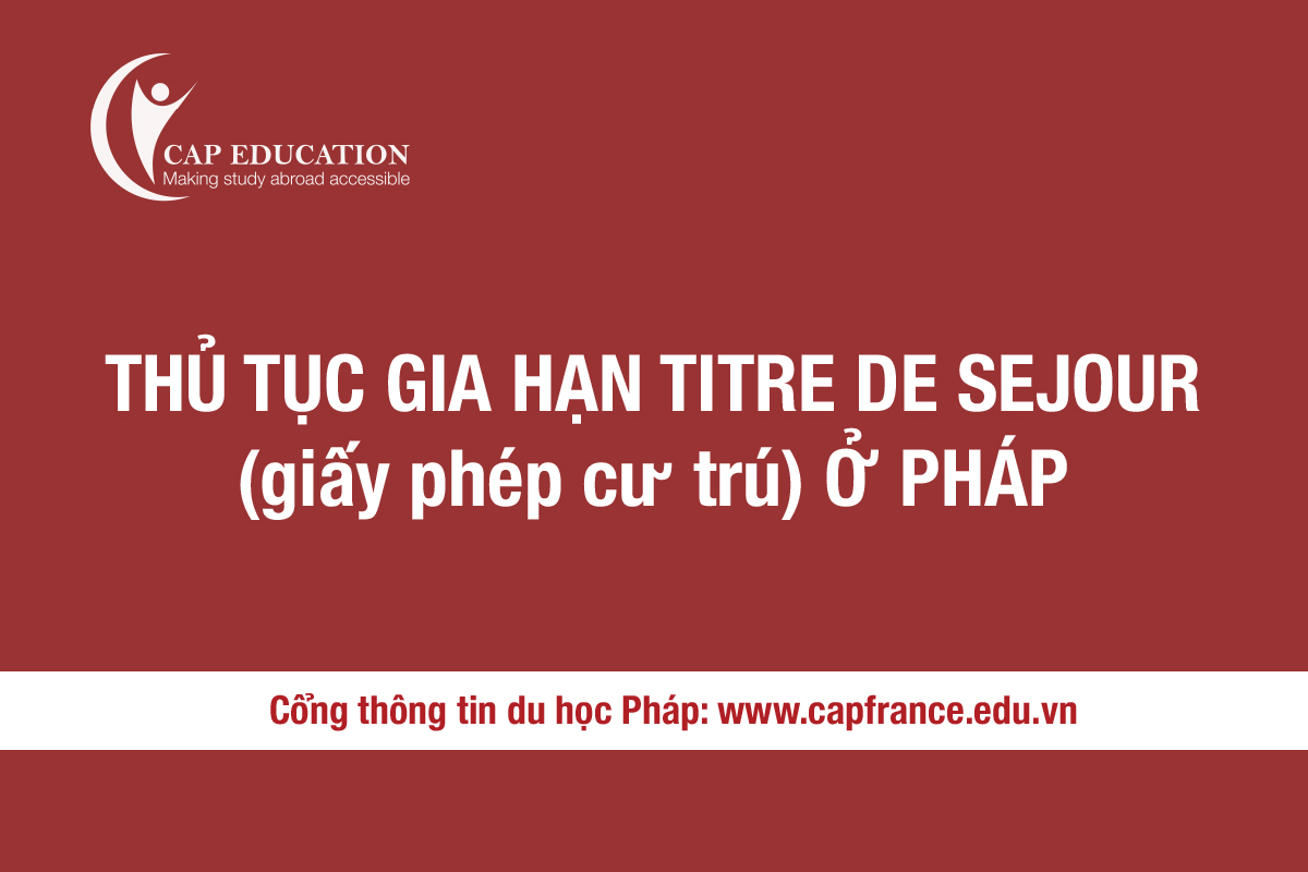 Hình ảnh minh họa Thủ Tục Gia Hạn Titre De Séjour Ở Pháp