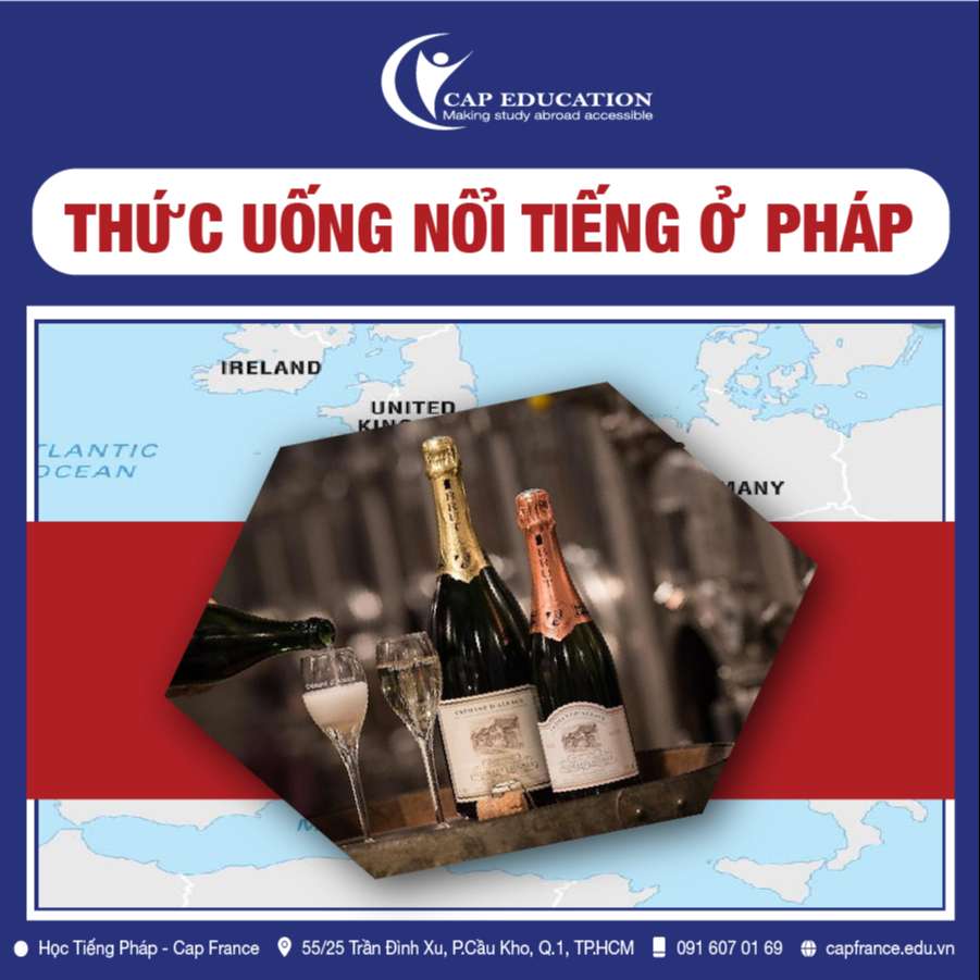 Hình ảnh minh họa Thức Uống Nổi Tiếng Ở Pháp