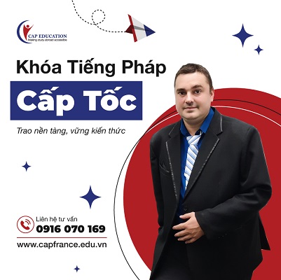 Hình ảnh Khóa Tiếng Pháp Cấp Tốc
