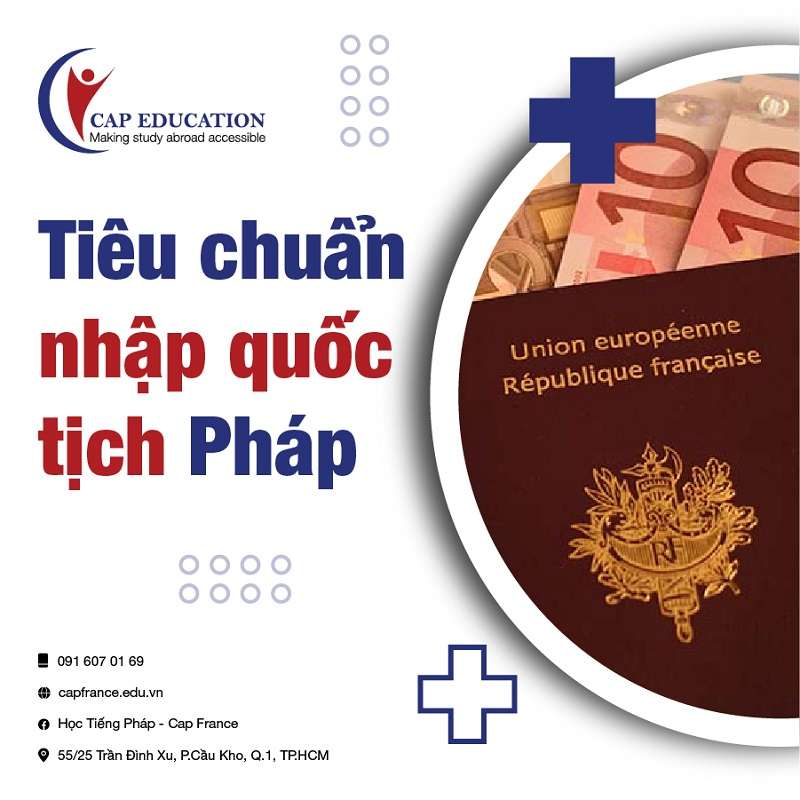 Hình ảnh minh họa Tiêu Chuẩn Nhập Quốc Tịch Pháp