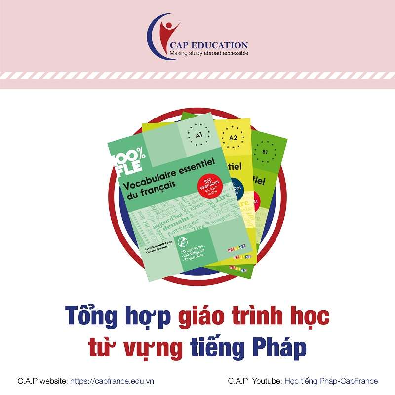 Tổng Hợp Sách Học Từ Vựng Tiếng Pháp Cho Mọi Trình Độ