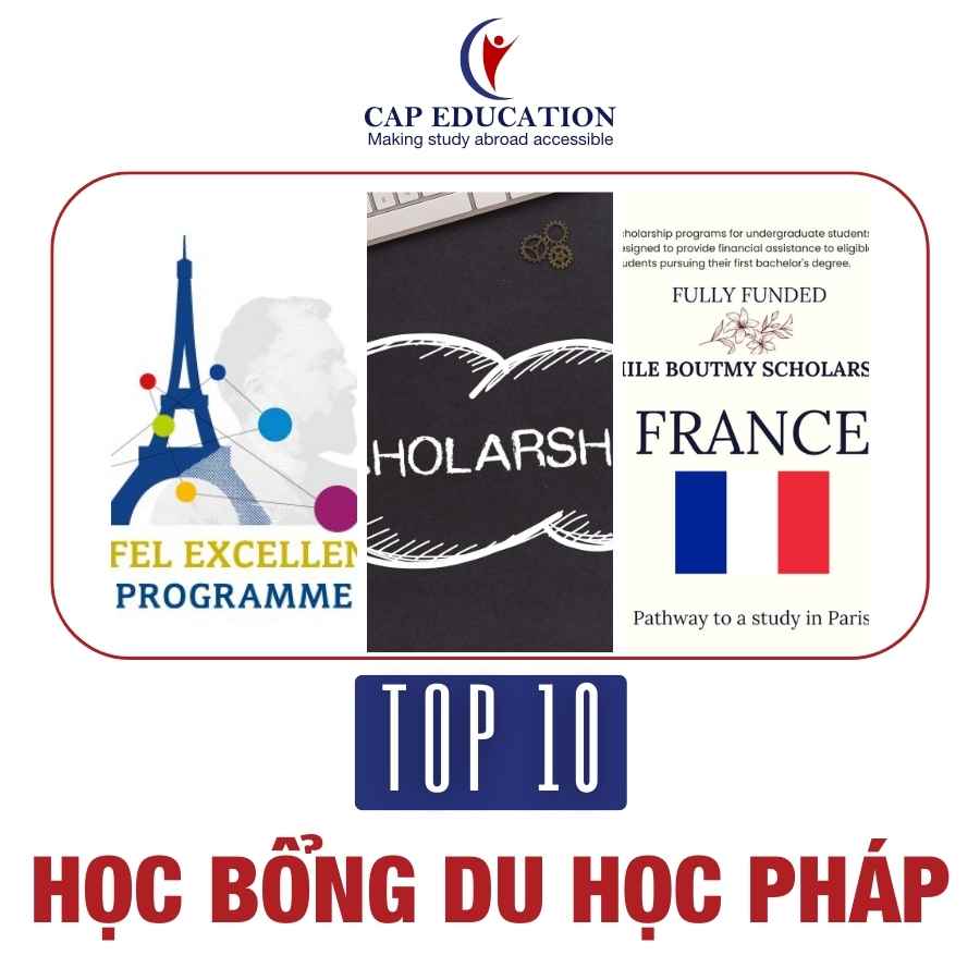 Hình ảnh minh họa Top 10 Học Bổng Du Học Pháp