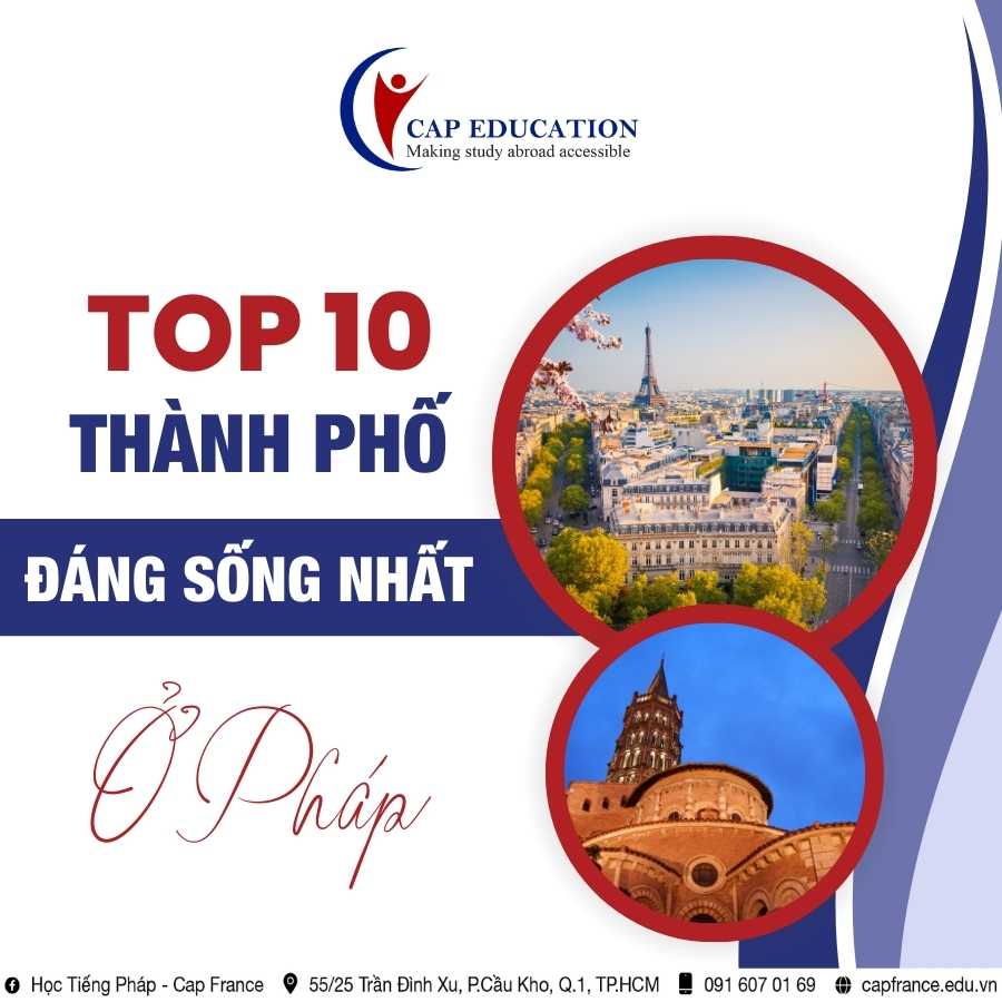 Hình ảnh minh họa Top 10 Thành Phố Đáng Sống Nhất Ở Pháp