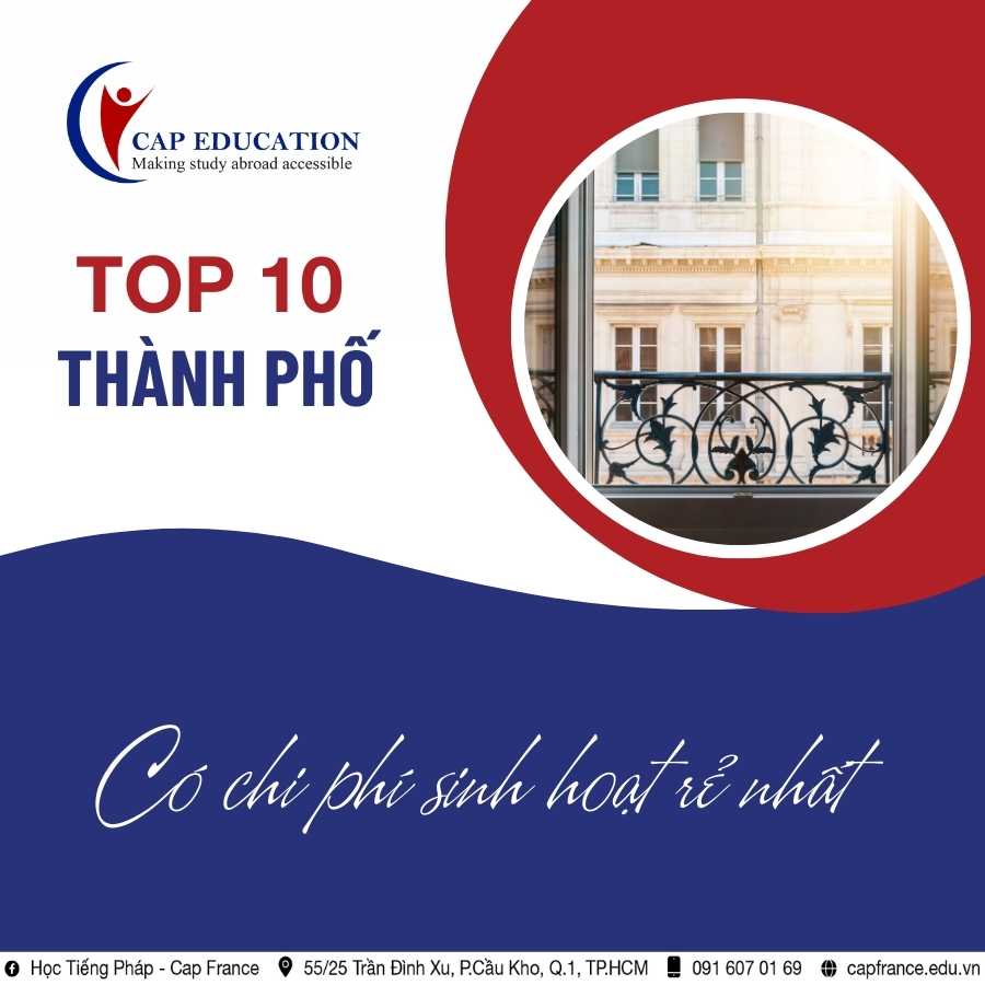 Hình ảnh minh họa Top 10 Thành Phố Ở Pháp Có Chi Phí Sinh Hoạt Rẻ Nhất