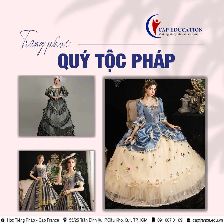 Hình ảnh minh họa Trang Phục Quý Tộc Pháp